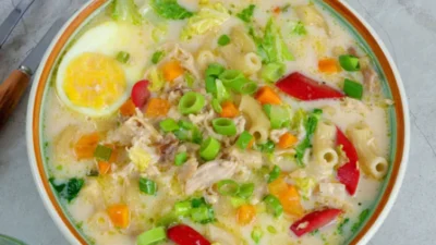 Resep Sup Makaroni Ayam (Image From: Kawaling Pinoy)