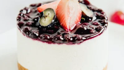 Kue Blueberry Cheesecake yang Memikat Hati, Perpaduan Manis dan Gurih Bikin Terpesona (Image From: Pexels/Razane Adra)