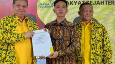 Gibran Dipinang Golkar jadi Bacawapres Dampingi Prabowo