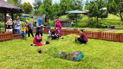 Tak Hanya untuk Berendam, Sari Ater Miliki Wisata Edukasi Taman Kelinci