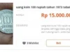 Kenapa Uang Koin Rp 100 Rumah Gadang Dijual Rp 15 Juta di Toko Online Ini? Cari Tahu Disini!