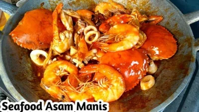 Resep Seafood Asam Manis