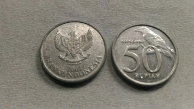 Harga Uang Koin 50 Rupiah Gambar Kepodang