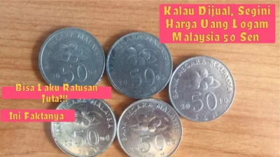 Kalau Dijual, Segini Harga Uang Logam Malaysia 50 Sen 1967