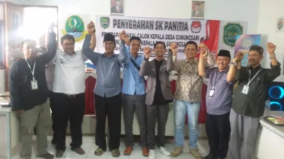 Panitia Tetapkan Cakades Desa Gunungsari dan Gambarsari