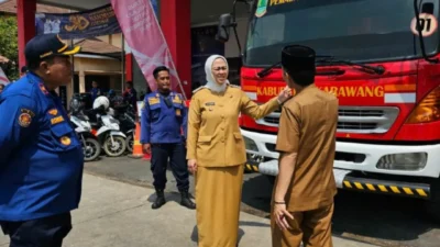 Antisipasi Kebakaran, BPBD Karawang Tambah Pos Pemadam Kebakaran