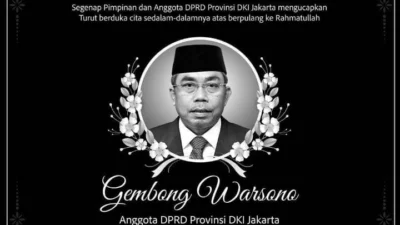 Gembong Warsono Politisi PDIP Meninggal Dunia, Dikabarkan Terkena Serangan Jantung