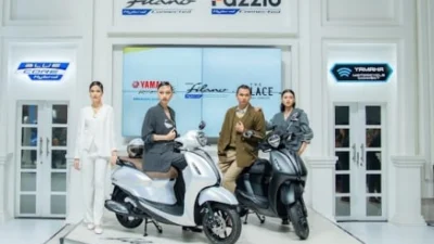 The Palace Jeweler Kolaborasi Bersama Yamaha Grand Filano di IMOS 2023