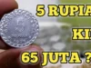 Bukan Hoxs! Uang Logam Koin 5 Rupiah Perak 1979 di Hargai Jutaan