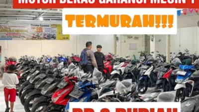 Kredit Motor Bekas Angsuran 300 Ribu Tanpa DP, Tanpa Survei, Tanpa Cicilan