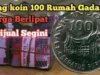 Asik! Kolektor Ini Membeli Uang Koin 100 Rupiah Rumah Gadang Ini dengan Harga Berlipat