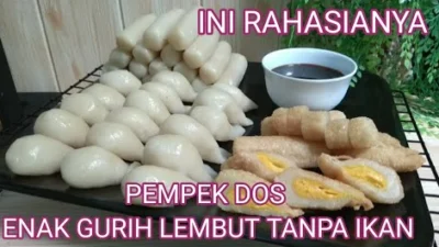 Resep Pempek Tanpa Ikan yang Enak, Gurih dan Lembut