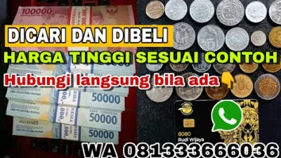 Ada Tempat Jual Beli Uang Koin yang Bernilai Rp 50 Juta, Cek Disini!