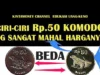 Ciri-Ciri Uang Logam Rp 50 Gambar Komodo yang Sangat Mahal Harganya, Cek Disini Agar Tidak Dibodohi