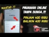 Pinjaman Online 400 Ribu Bunga 0 Persen Sudah OJK Buruan Klik Disini!