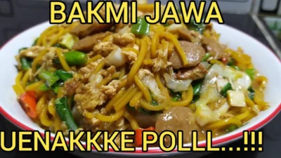 Resep Bakmi Jawa Ueenaak Poll Wajib Dicoba!