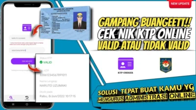 Cek NIK KTP Online Valid atau Tidak Valid, Panduan Lengkap nya ada disini, Mau kan Caranya Sat Set Sat Set?