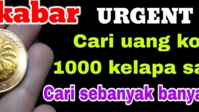 Uang Koin 1000 Kelapa Sawit Dihargai 14 Juta Per Kepingnya Seriusan!