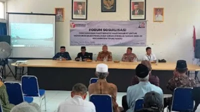 Panwas Kecamatan Tegalwaru Kabupaten Karawang Dorong Peran Aktif Masyarakat Awasi Pemilu 2024