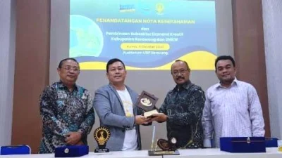 Universitas Buana Perjuangan dan Komite Ekraf Kabupaten Karawang Sepakati Pembinaan