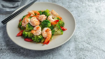 Sangat Simple! Resep Udang Brokoli Yang Enaknya Bikin Kamu Goyang-Goyang