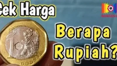 50 Koin Dolar Singapura Berapa Rupiah dan Cara Menghitungnya