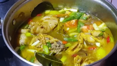 garang asem ayam tanpa santan