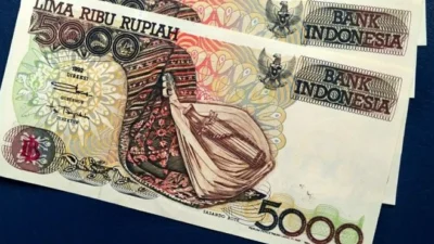 Uang 5000 Rupiah Tahun 1992