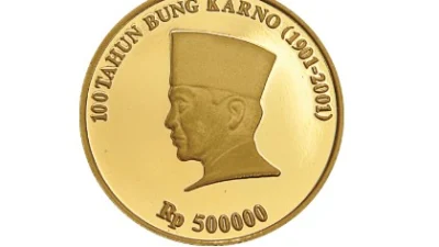 DICARI KOLEKTOR! Koin Emas Soekarno Ini Bisa Mencapai Harga Jual Tinggi (image from Bank Indonesia)