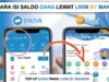 Cara Top Up DANA Lewat Livin Mandiri, Praktis dan Cepat Pakai HP (image from screenshot Youtube channel razka)