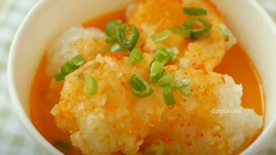 Resep Cireng Kuah Seblak, Kreasi Jajanan Pedas Seuhah Bikin Ketagihan (image from screenshot Youtube dapurumi)