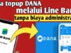 Cara Top Up DANA Lewat LINE Bank, Dijamin Bebas Biaya Transaksi Hingga 25 Kali (image from screenshot Youtube oemah tutorial)