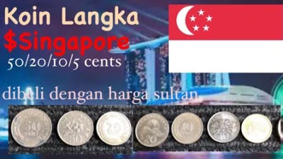 Langsung Gercep Dijual! Ini 4 Koin Kuno Singapura yang Lagi Diincar Kolektor Uang Kuno (image from screenshot Youtube titis budiarto channel)