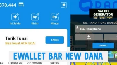 Ewallet Bar New DANA Generator 2023, Ada Cara Terbaru yang Bisa Langsung CAIR