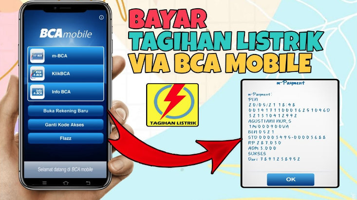 Praktis Cara Bayar Tagihan Listrik Lewat M-Banking BCA, Cepat Tanpa