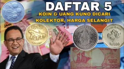 Uang Logam dicari Pembeli Uang Koin, Dengan Ciri-Ciri Ini, Klik Disini!