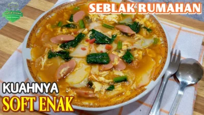 Resep Seblak Kuah, Camilan Pedas Rumahan yang Bikin Nagih