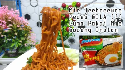 Resep Mie Jebew Indomie Gampang Dibuat, Pedasnya Nendang!