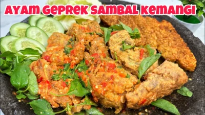 Resep Ayam Geprek Sambal Kemangi Simpel Rasanya Enak Banget!