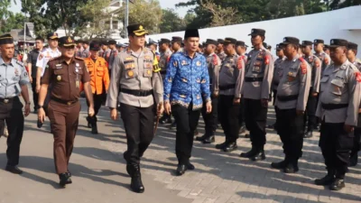 Operasi Mantap Brata, 445 Personel Polres Karawang Bertugas Selama 222 Hari