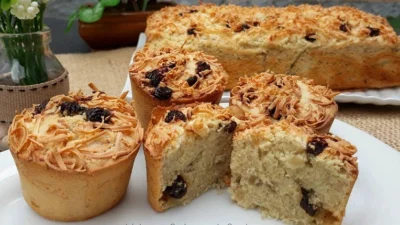 Resep Cake Pisang Panggang 2 Telur yang enaknya Bikin Nagih, Badan Seketika Bergoyang!