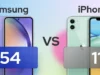 Samsung A54 vs iPhone 11