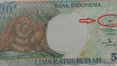 Ingat Uang Kertas Rp500 Gambar Orang Utan? Kini Dijual Puluhan Juta!