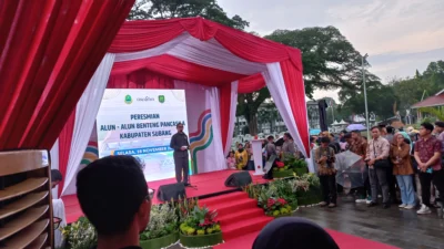 Peresmian Alun-alun Subang, Sekda: Akhirnya Setelah 33 Tahun Ada Perubahan