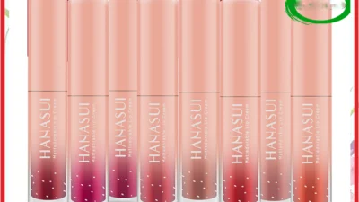 Harga Lip tint Hanasui di Indomart, Rekomendasi Warna Lipstik yang Cocok Untukmu