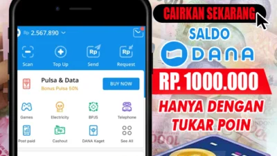 Cara Tukar Poin DANA Jadi Saldo DANA,Gampang Banget!