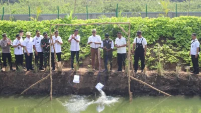 Resmikan Kolam Retensi, Ketua DPRD Kota Bandung, Tedy Rusmawan: Meminimalisir Banjir Bagian Timur