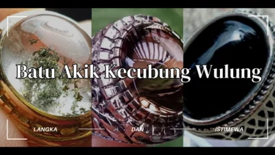 Batu Akik Kecubung Wulung Langka dan Istimewa