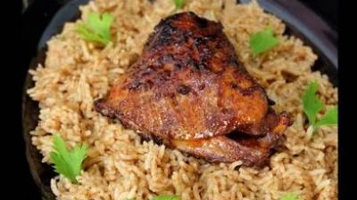 Resep Nasi Kebuli Ayam Bakar Panggang Nikmat Parah!