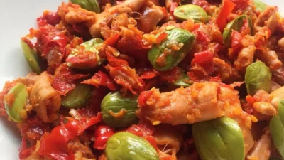 Resep Cumi Pete Sambal Balado Makanan Favorit Orang Rumah